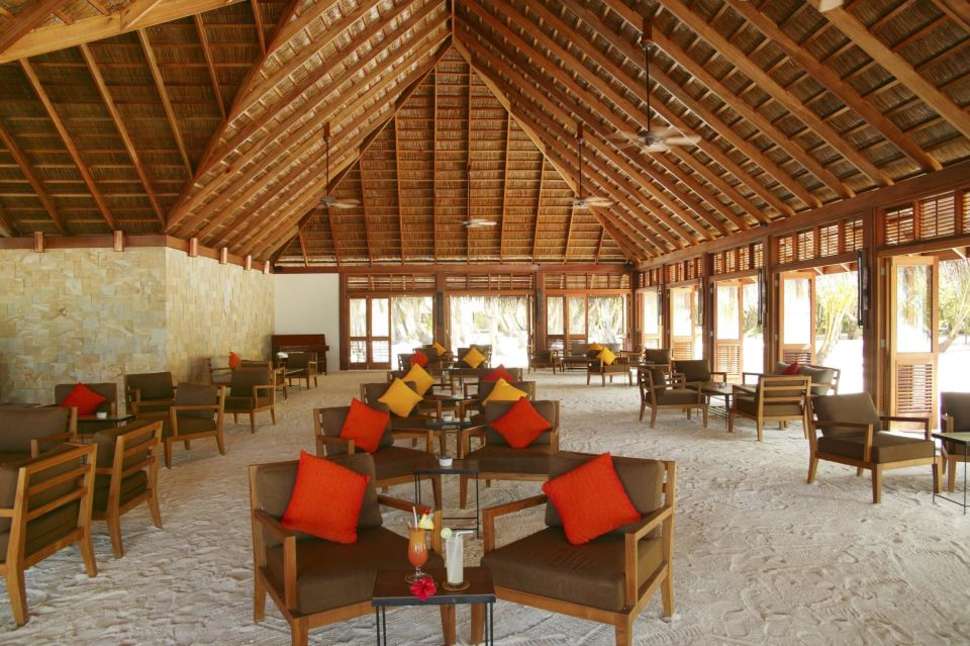 Een foto van het interieur van Meeru Island Resort & Spa