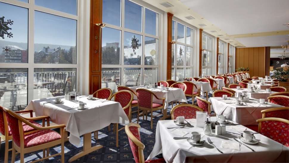 Ein Foto von den Einrichtungen im Best Western Ahorn Hotel Oberwiesenthal