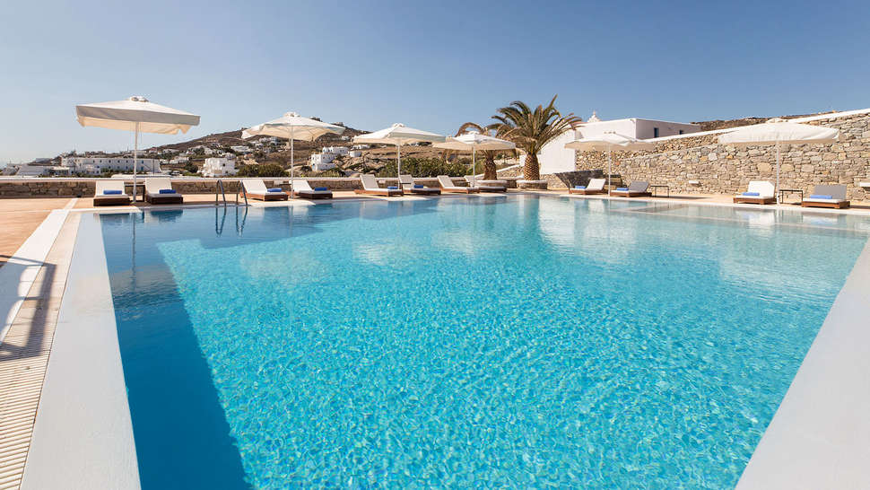 Een foto van het zwembad bij Osom Resort
