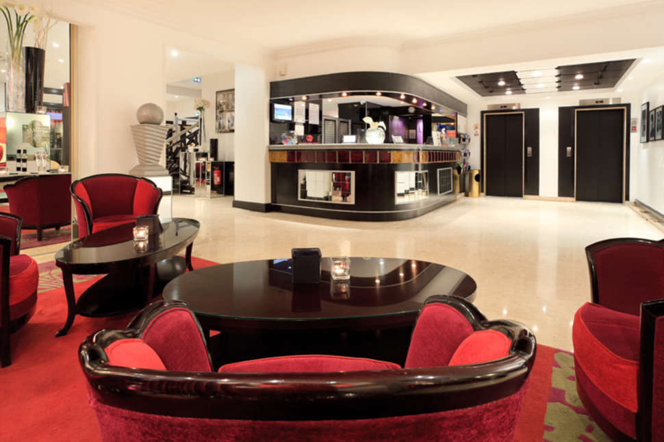 Ein Foto vom Innenbereich im Best Western Plus Hotel Massena Nice