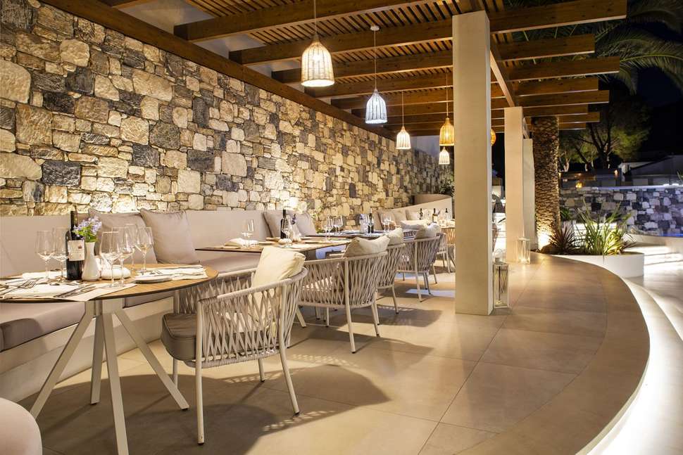 Een foto van de faciliteiten bij Samian Mare Hotel Suites & Spa