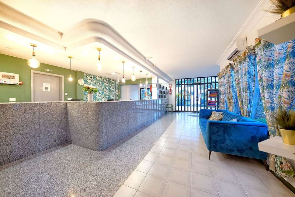 Een foto van het interieur van Maspalomas Lago