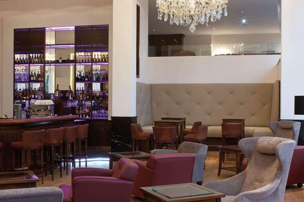 Een foto van het interieur van Austria Trend Parkhotel Schonbrunn