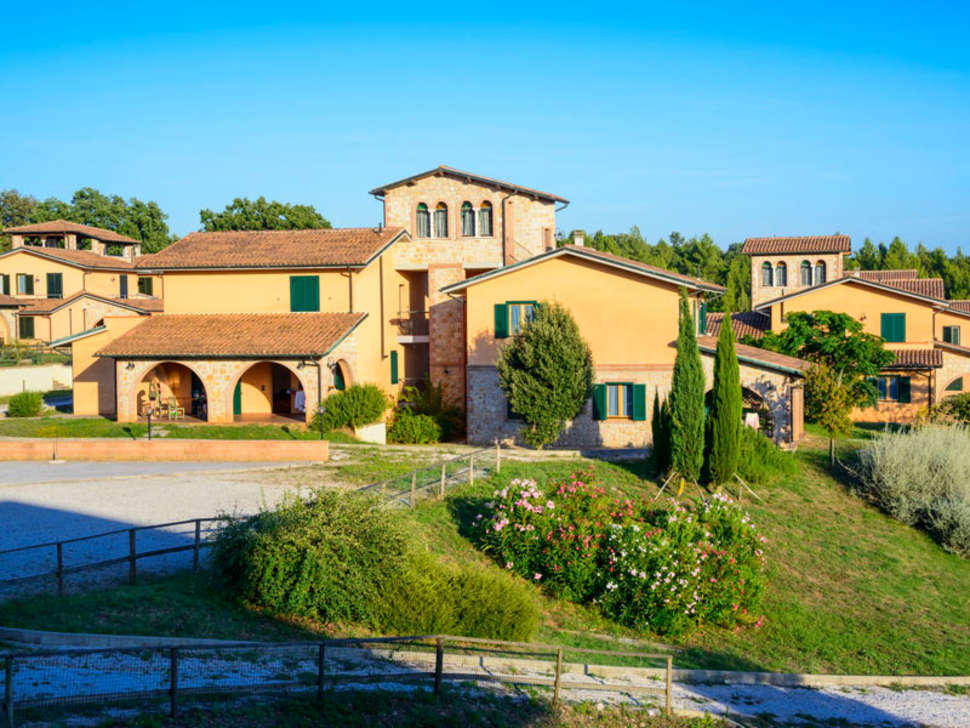 Een foto van de buitenkant van Pian Dei Mucini Resort