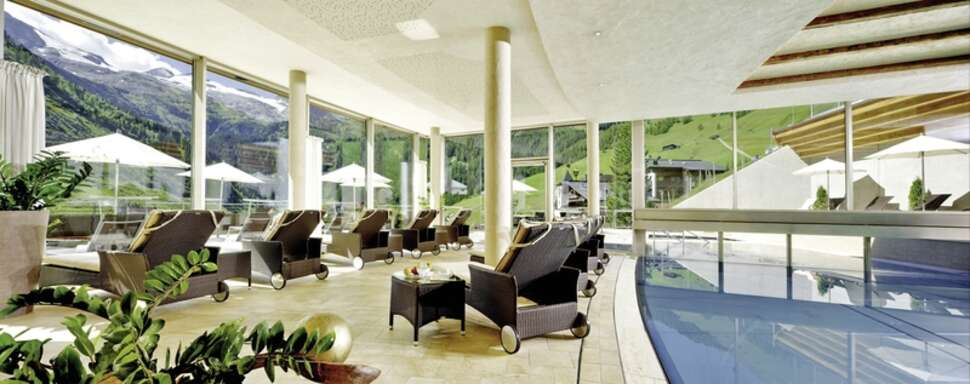 Ein Foto vom Innenbereich im Berghof Crystal Spa & Sports