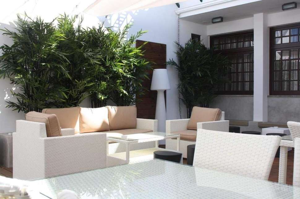 Een foto van het terras bij Josefa D Obidos Hotel