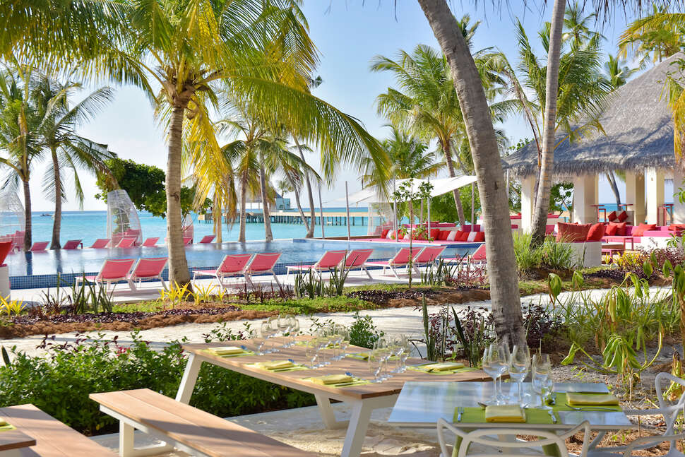 Ein Foto von den Einrichtungen im Kandima Maldives