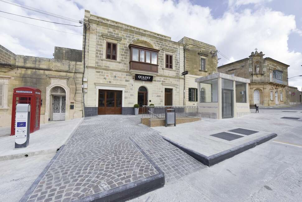 Ein Foto von der Außenansicht des Quaint Boutique Hotel Nadur