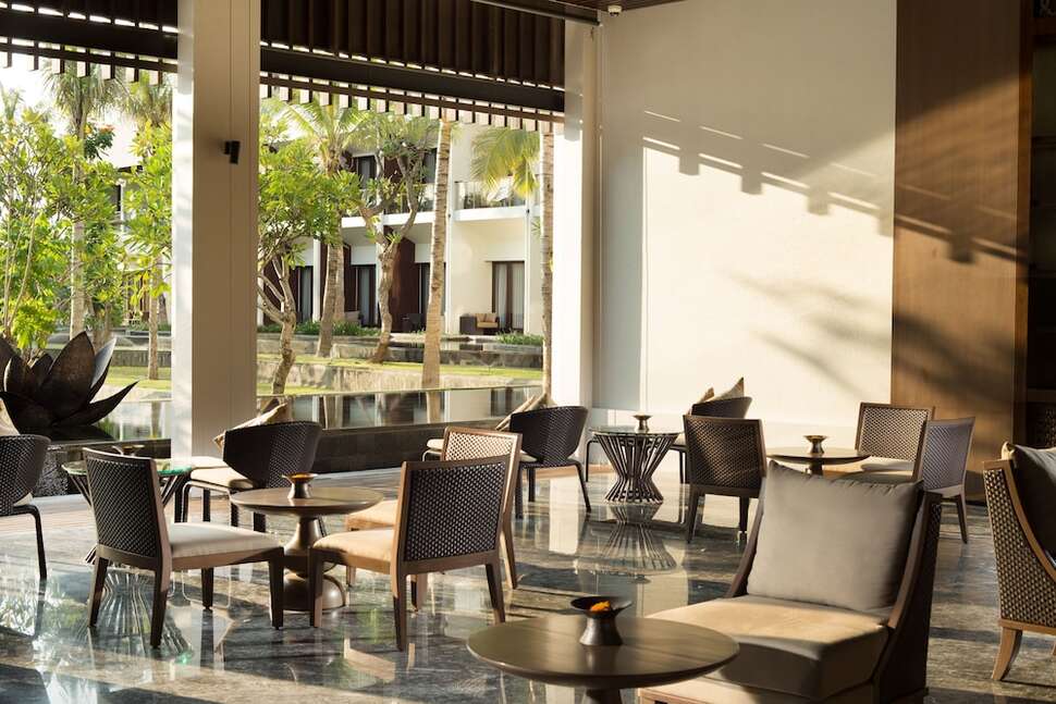 Een foto van het interieur van The Anvaya Beach Resort Bali