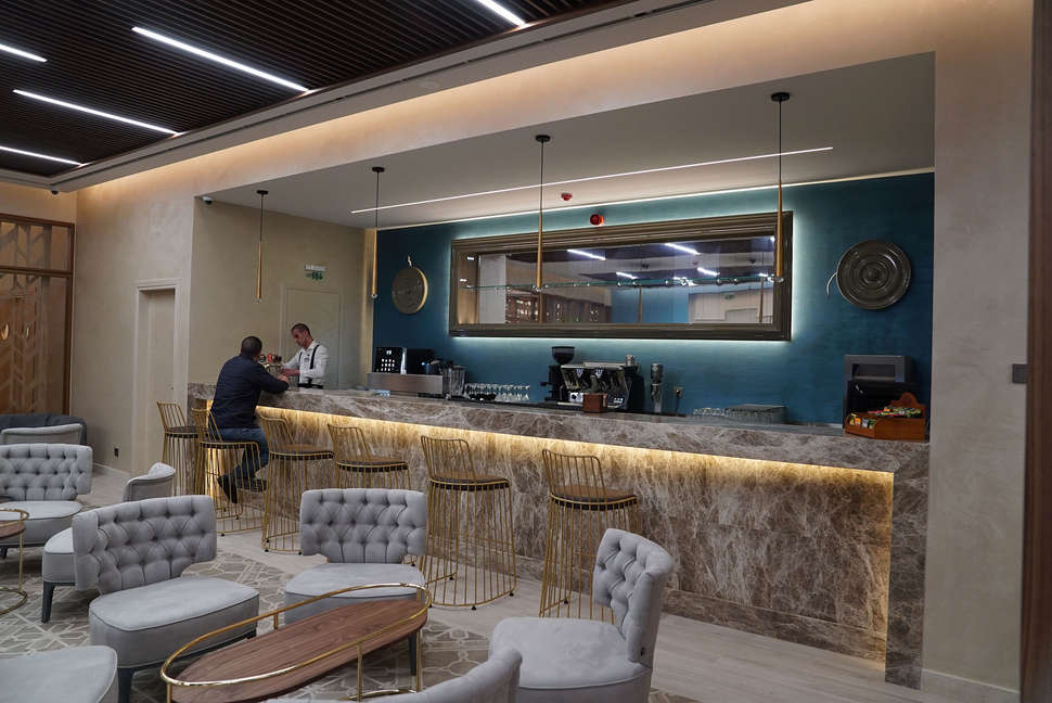 Een foto van de faciliteiten bij Almyros Beach Hotel