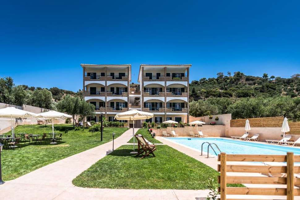 Ein Foto vom Pool im Dolce Vita Residence