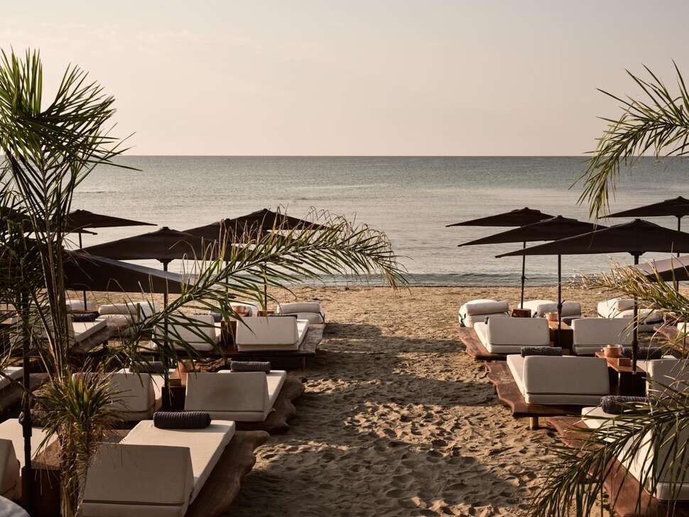 Ein Foto vom Strand beim Gardelli Resort