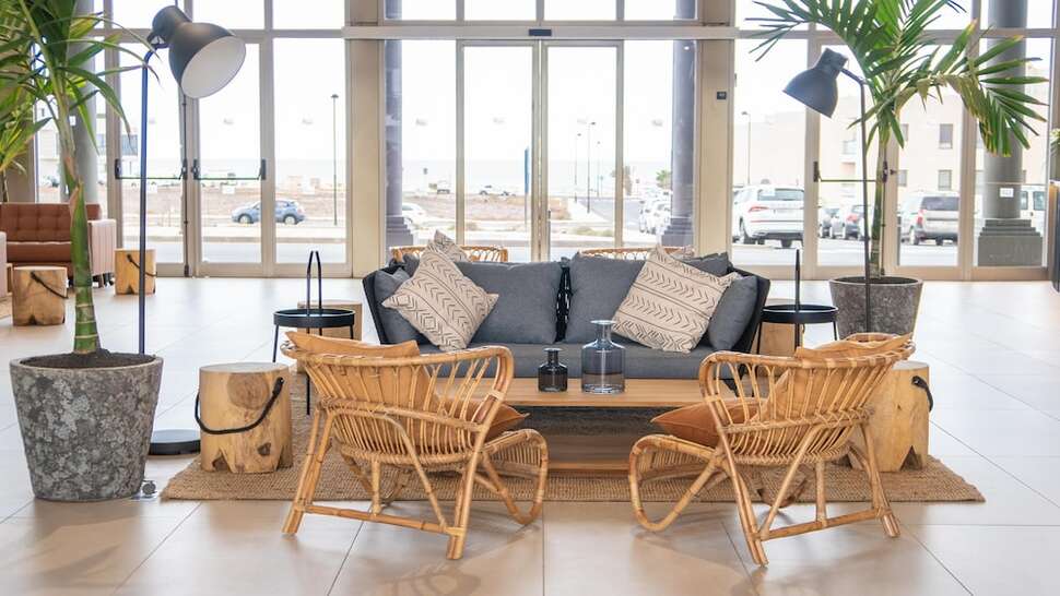 Een foto van het interieur van Hotel Coral Cotillo Beach