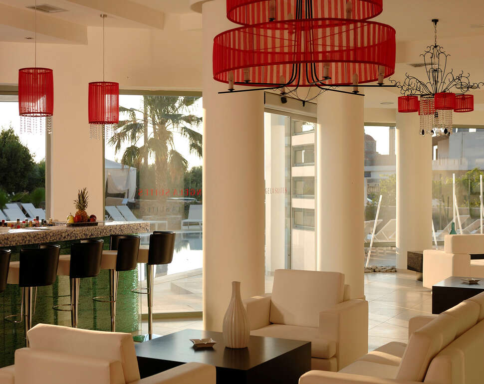 Ein Foto von den Einrichtungen im Angela Suites Boutique Hotel