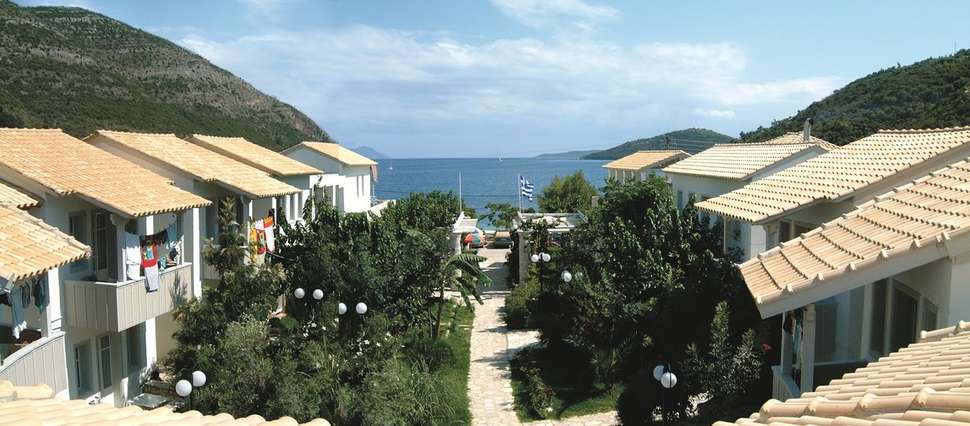 Ein Foto von der Außenansicht des Rouda Bay Hotel