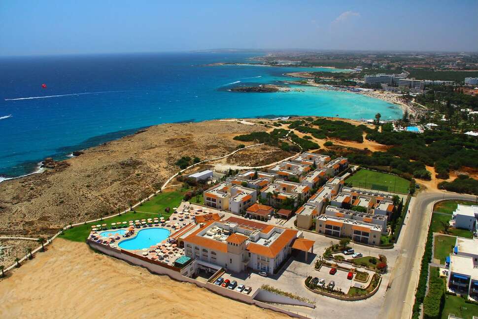 Een foto van een overzicht van Aktea Beach Village