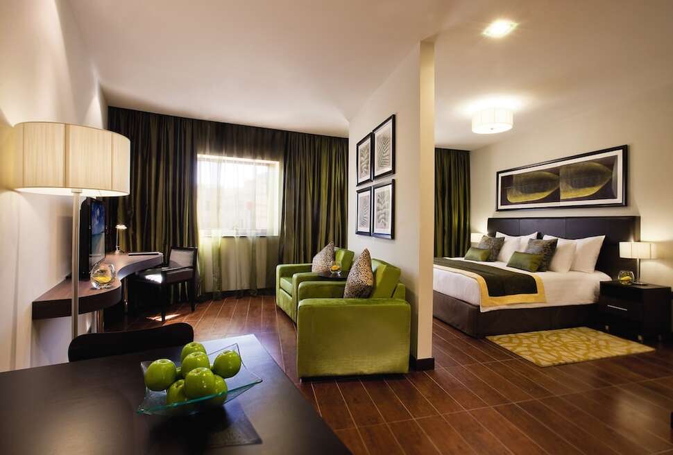 Een foto van Mövenpick Hotel Appartementen Al Mamzar Dubai