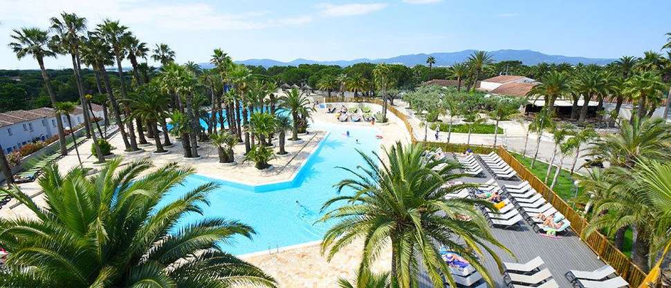 Een foto van Camping La Baume - La Palmeraie