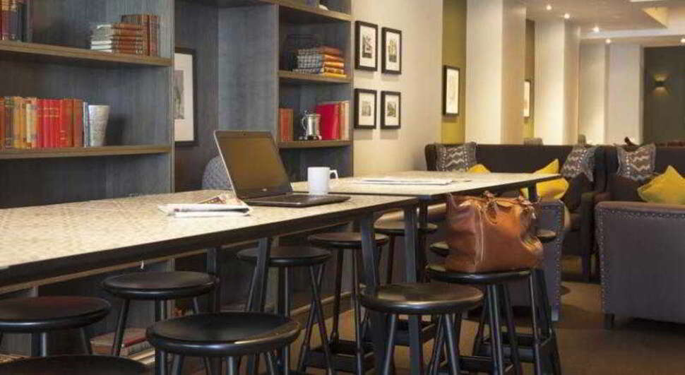 Een foto van het interieur van Scandic Oslo City