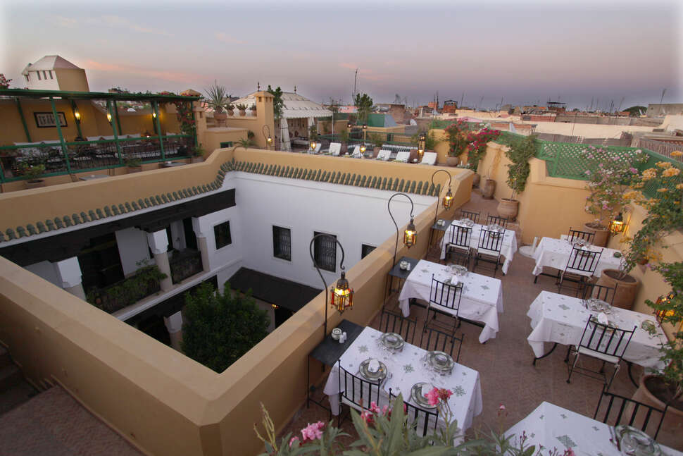 Een foto van de faciliteiten bij Riad Karmela