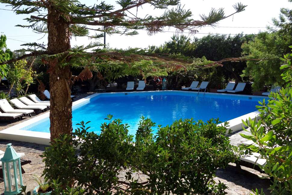 Een foto van het zwembad bij Cretan Village Hotel