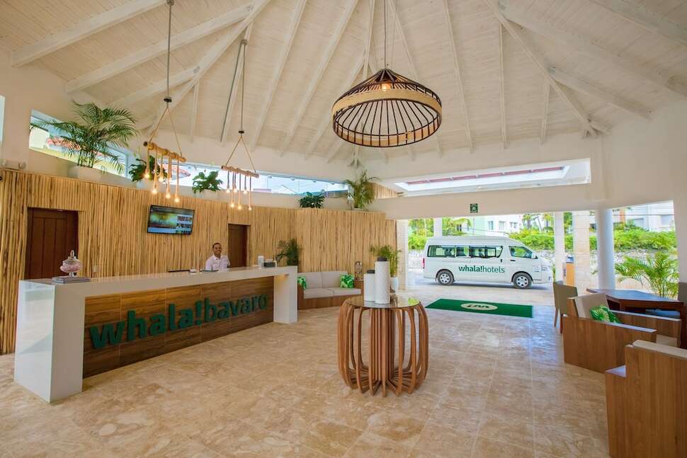 Een foto van het interieur van Whala!Bavaro