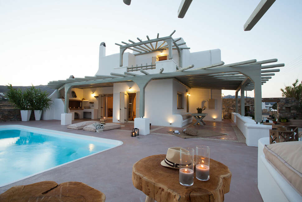 Een foto van het zwembad bij Olive Mykonos Villas