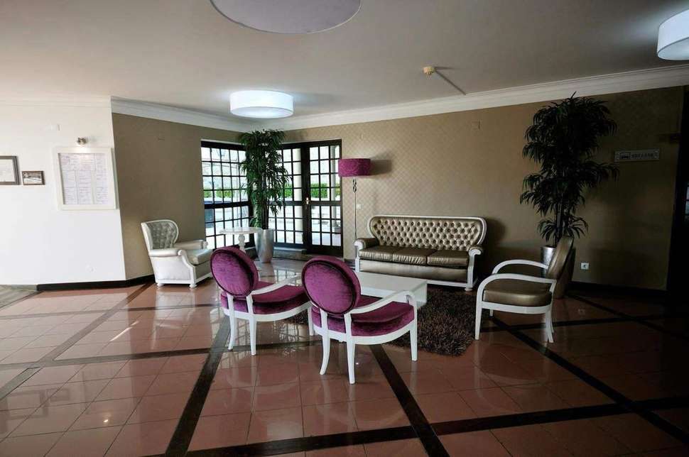 Een foto van het interieur van Josefa D Obidos Hotel