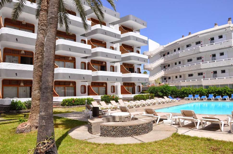 Ein Foto von einer Übersicht des Alsol Los Mariachis Apartments