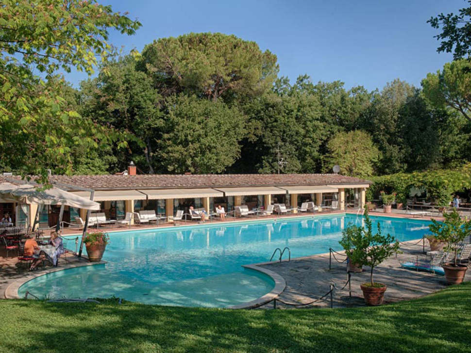 Ein Foto vom Pool im Borgo San Luigi