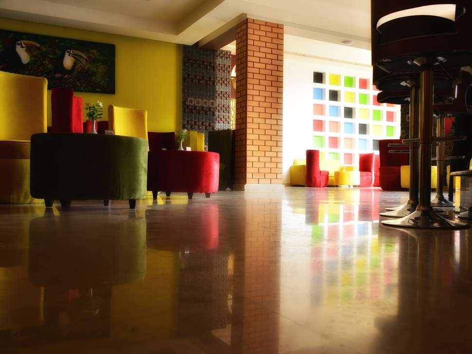 Een foto van het interieur van Parrotel Beach Resort