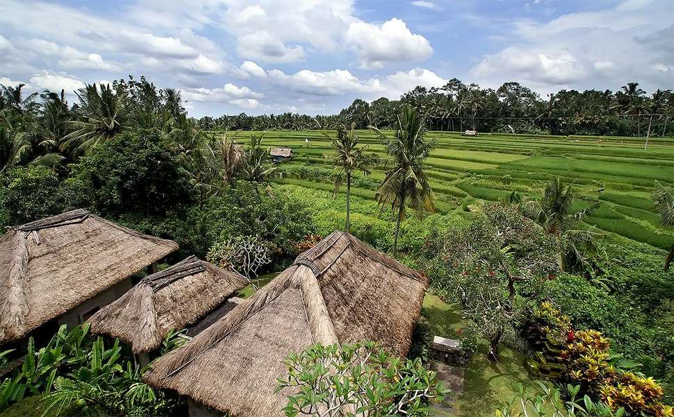 Een foto van de buitenkant van Maya Ubud Resort & Spa