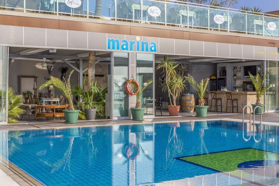 Ein Foto vom Pool im Elite World Kusadasi