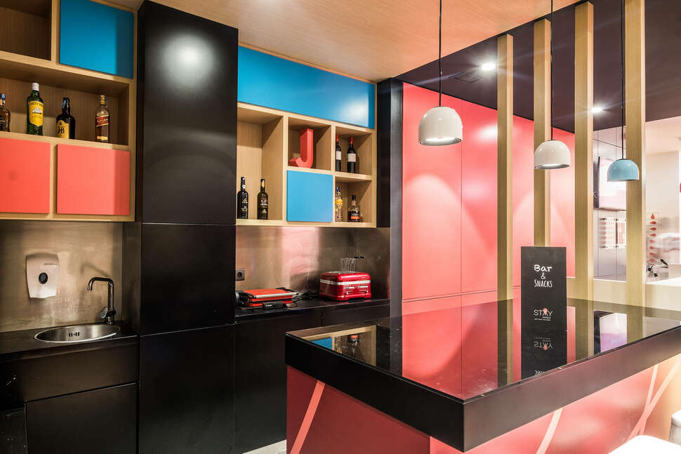 Een foto van het interieur van Stay Hotel Porto Centro Trindade