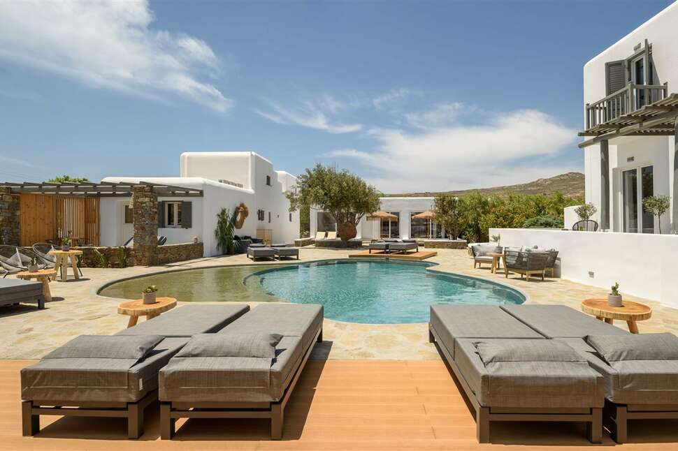 Een foto van het zwembad bij Olive Mykonos Villas