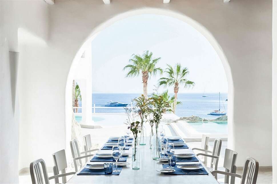 Een foto van de faciliteiten bij Mykonos Blu Grecotel Boutique Resort