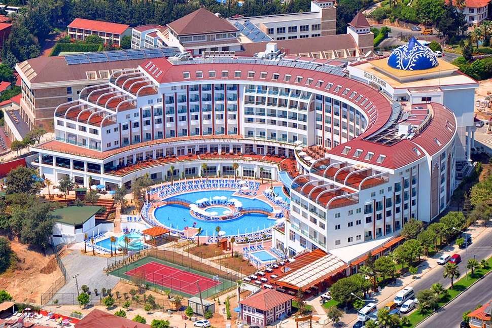 Ein Foto von einer Übersicht des Side Prenses Resort & Spa