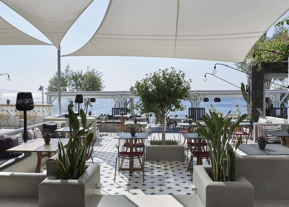 Ein Foto von den Einrichtungen im Afroditi Venus Beach Hotel & Spa