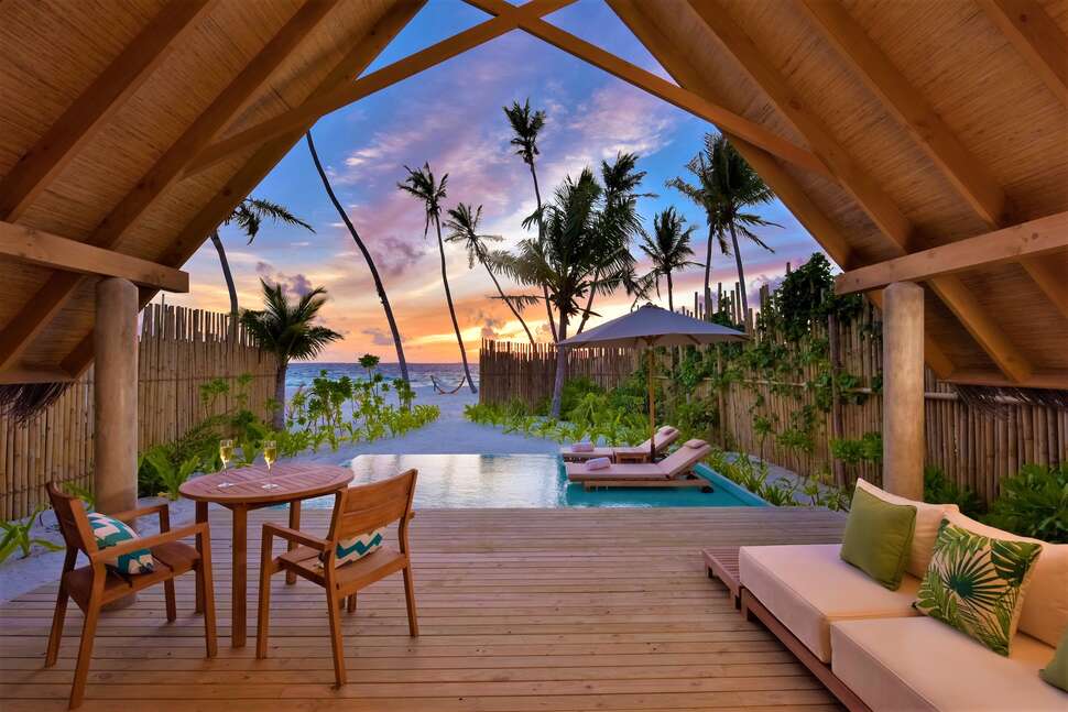 Ein Foto Fushifaru Maldives