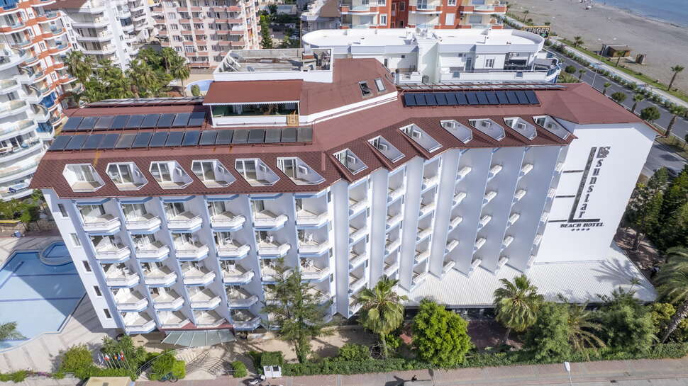 Een foto van de buitenkant van Sun Star Beach Hotel