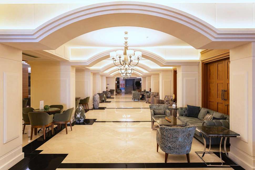 Een foto van het interieur van Royal Asarlik Beach Hotel & Spa
