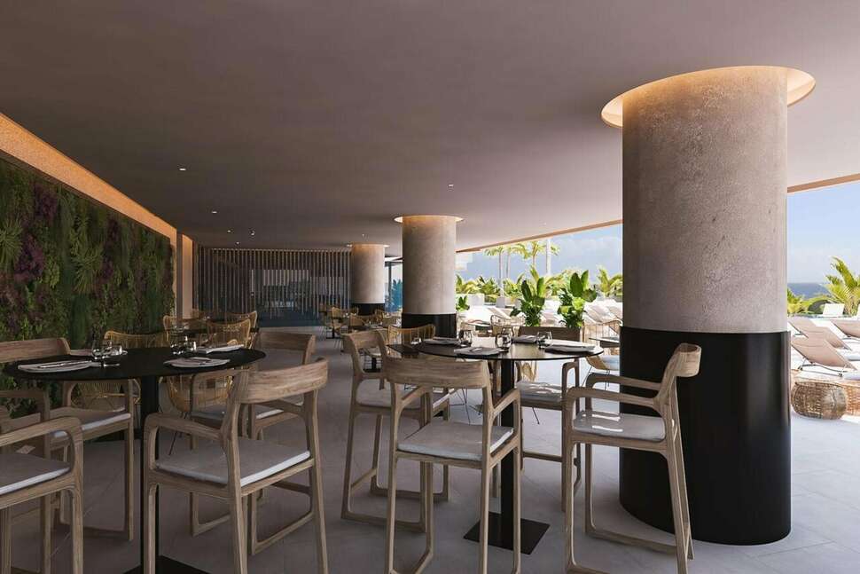 Een foto van de faciliteiten bij Faro Lopesan Collection Hotel