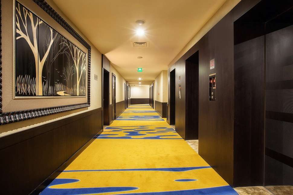 Een foto van het interieur van Marriott Hotel Production City Dubai