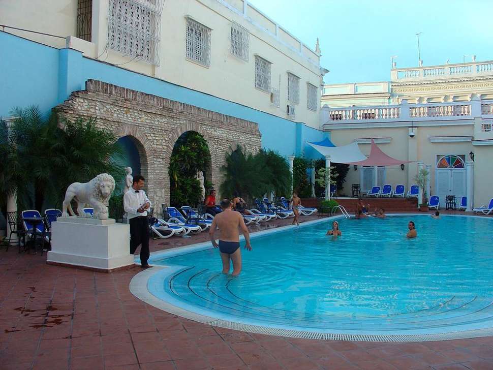Ein Foto vom Pool im La Union Hotel