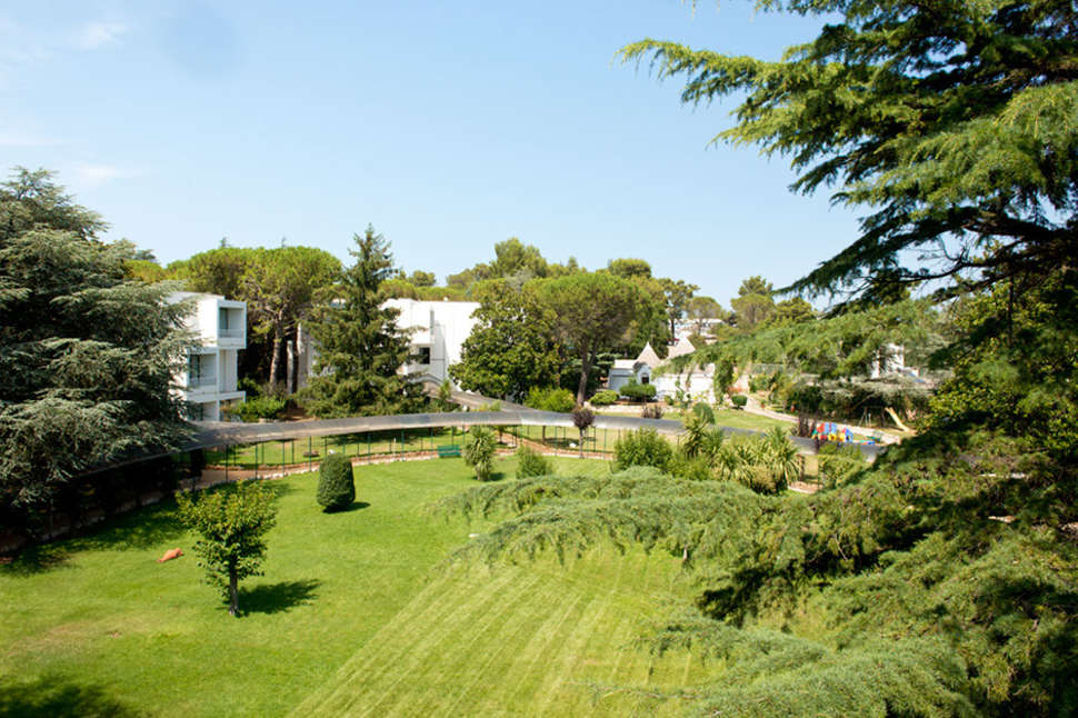 Een foto van het terras bij Hotel Sierra Silvana