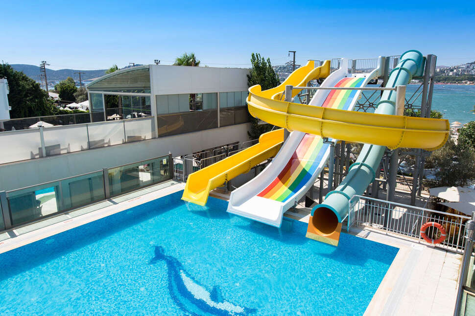 Een foto van het zwembad bij Jasmin Beach Hotel