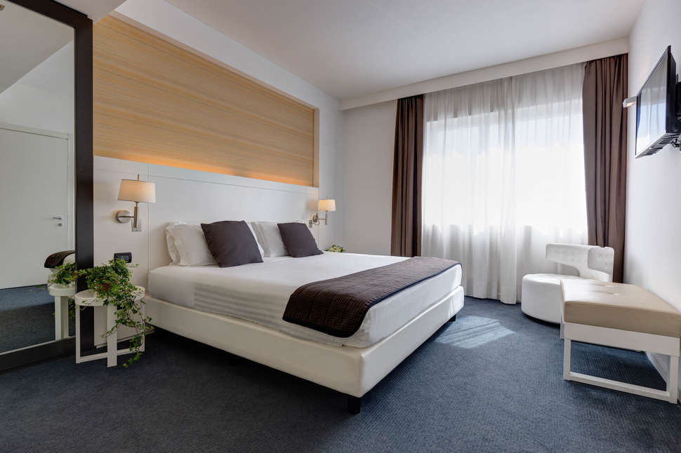 Een foto van een overzicht van iH Hotels Roma Z3