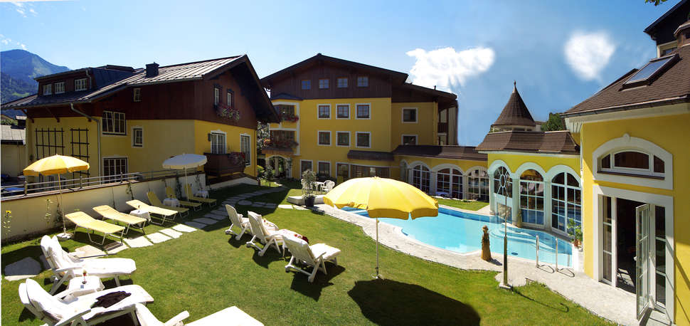 Een foto van een overzicht van Romantik Hotel Zell am See