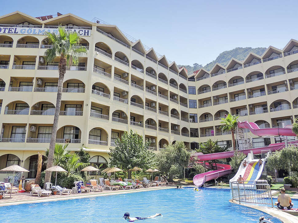 Een foto van het zwembad bij Gölmar Beach Hotel