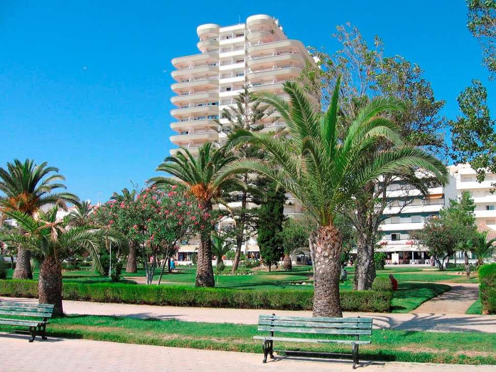 Een foto van een overzicht van Aparthotel Guadiana